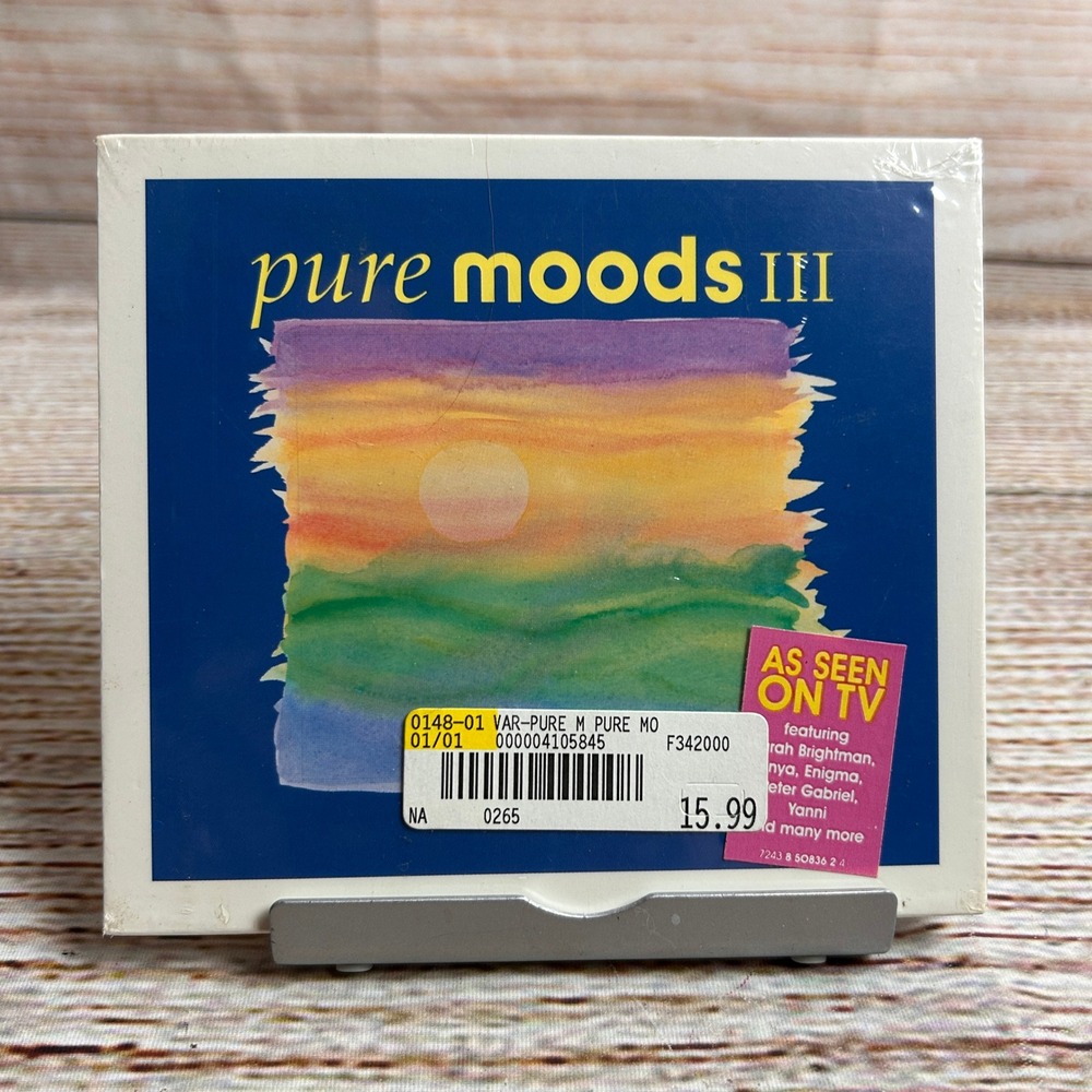 Pure Moods III Various Artists CD 2000 New Age Ambient Enya Moby Virgin Records